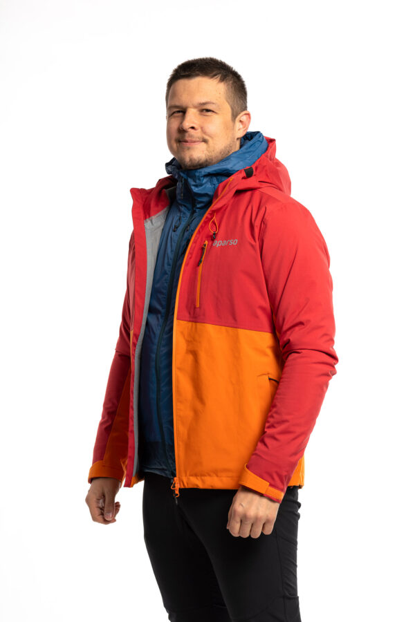 3 layer jacket Aparso Allweather Eco M orange/red – Aparso
